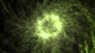 Gizemli Fantastik Parçacık CG animasyon hareketleri grafikleri