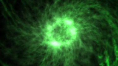 Gizemli Fantastik Parçacık CG animasyon hareketleri grafikleri