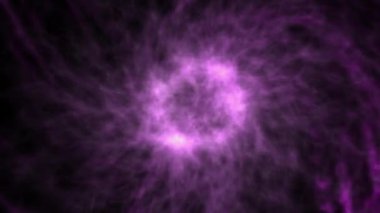 Gizemli Fantastik Parçacık CG animasyon hareketleri grafikleri