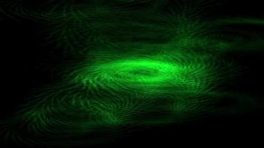 Gizemli Fantastik Parçacık CG animasyon hareketleri grafikleri