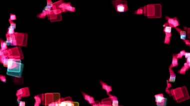 Mysterious Fantastic particle CG animation motion graphics