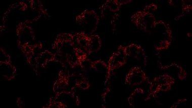 Color Vortex rotation side CG particle motion graphics