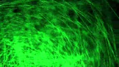 Renkli Girdap yan CG parçacık hareketi grafikleri