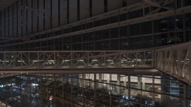 Tokyo International Forum Night View 2022 July — Stok video