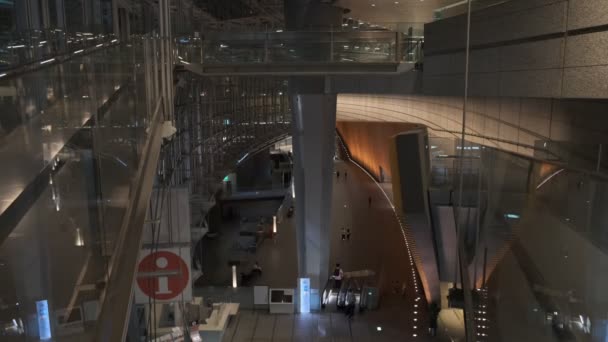 Tokyo International Forum Night View 2022 July — Wideo stockowe