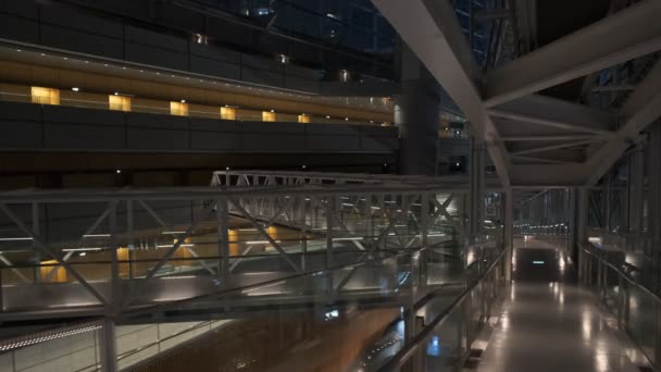 Tokyo International Forum Night View 2022 July — Stok video