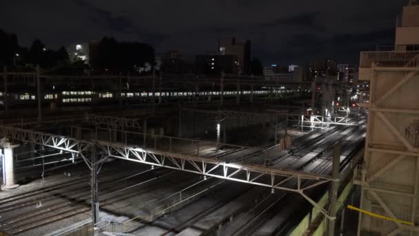 Ночной Вид Токио Уэно 2022 Июль — стоковое видео