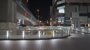 Tokyo Shibuya Gece Yarısı Görünümü 2022 Temmuz