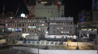 Tokyo Shibuya Gece Yarısı Görünümü 2022 Temmuz