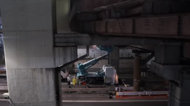 Tokyo Shibuya Gece Yarısı Görünümü 2022 Temmuz