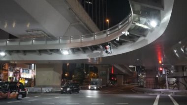 Tokyo Shibuya Gece Yarısı Görünümü 2022 Temmuz