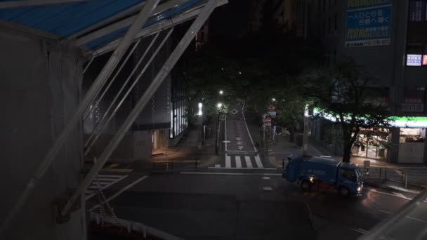 Tokyo Shibuya Midnight View 2022 July — Stok Video