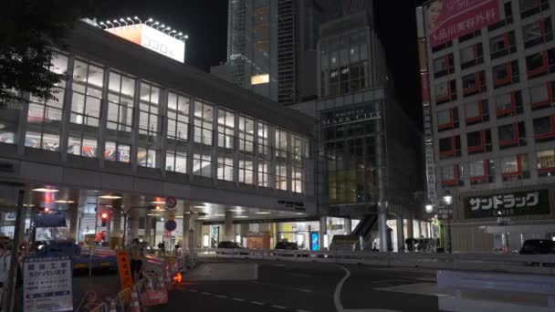 Tokyo Shibuya Midnight View 2022 July — Video Stock