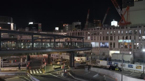 Tokyo Shibuya Midnight View 2022 July — Αρχείο Βίντεο