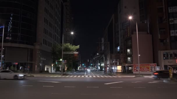 Tokyo Aoyama Gece Manzarası 2022 Temmuz — Stok video