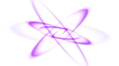 White background color motion graphics digital CG particles