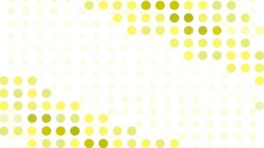 Round circular shape particle white background color CG motion graphics