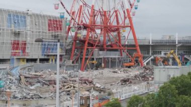 Tokyo Odaiba Palette Town Dismantling 2022 Venus Fort