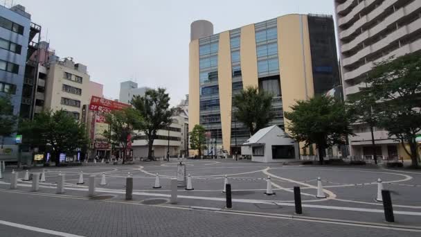 Tokyo Ikebukuro Early Morning September 2022 — Stok video