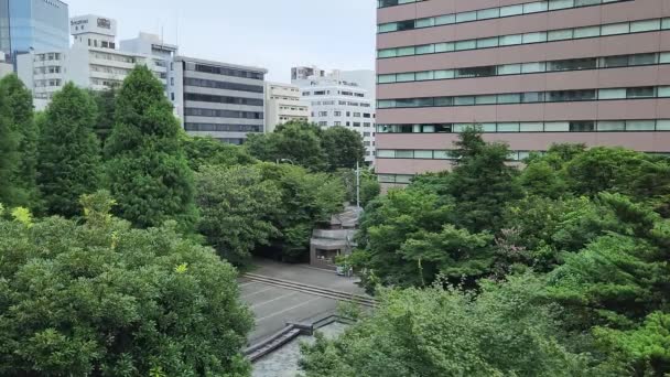 Tokyo Ikebukuro Sunshine City Early Morning September 2022 — Video Stock
