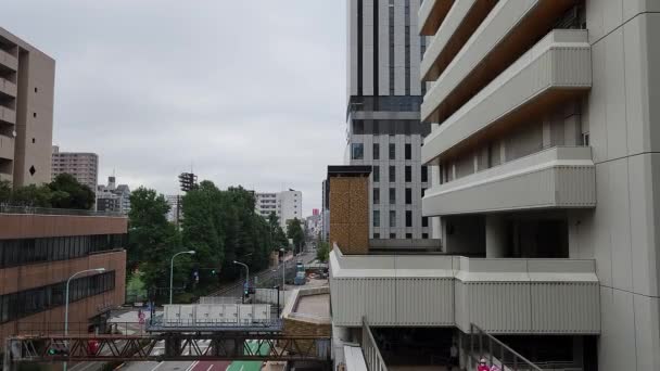 Tokyo Ikebukuro Sunshine City Early Morning September 2022 — Stock video