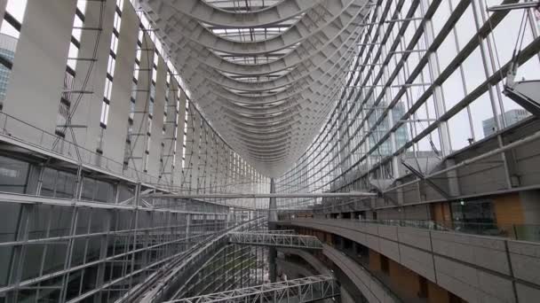 Tokyo International Forum Early Morning September 2022 — Stock Video