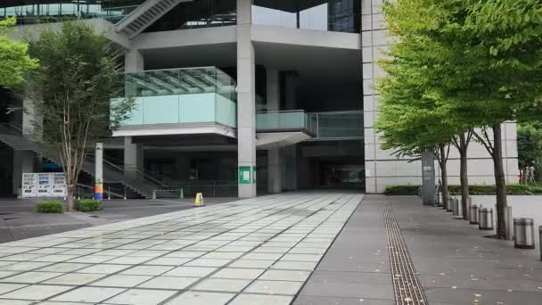 Tokyo International Forum Early Morning September 2022 — ストック動画