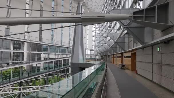 Tokyo International Forum Early Morning September 2022 — Video Stock