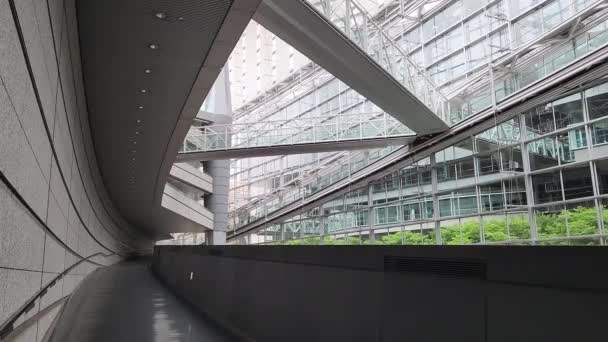 Tokyo International Forum Early Morning September 2022 — Αρχείο Βίντεο