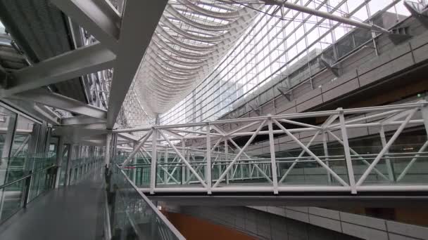 Tokyo International Forum Early Morning September 2022 — Video Stock