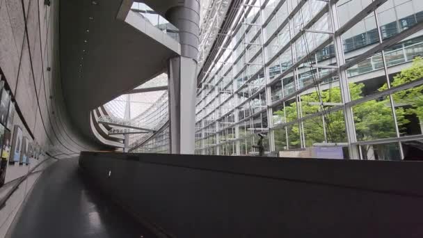 Tokyo International Forum Early Morning September 2022 — Stock Video