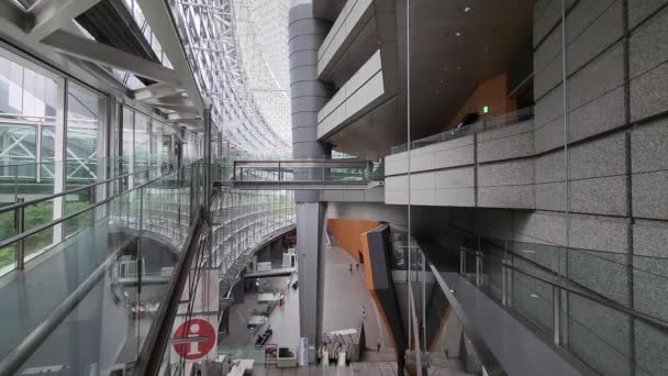 Tokyo International Forum Early Morning September 2022 — Stock Video