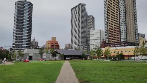 Tokyo Ikebukuro Ike Sunpark Early Morning September 2022 — Video