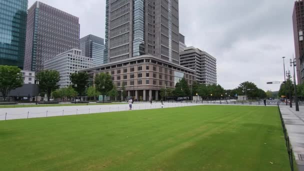 Tokyo Marunouchi Otemachi Early Morning September 2022 — Stock Video