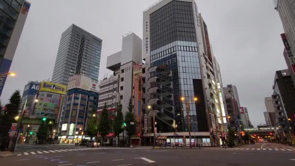 Tokio Akihabara Wczesny Ranek Wrzesień 2022 — Wideo stockowe