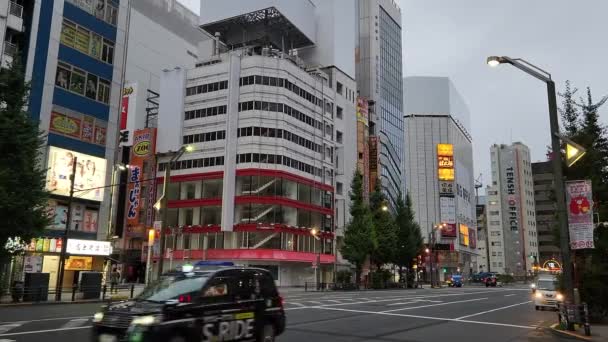 Tokyo Akihabara Vroege Ochtend September 2022 — Stockvideo