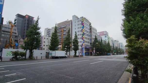 Tokyo Akihabara Рано Вранці Вересня 2022 Року — стокове відео