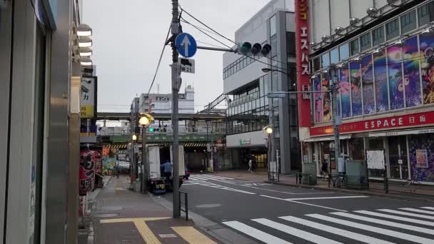 Tokio Shin Okubo Früh Morgens September 2022 — Stockvideo