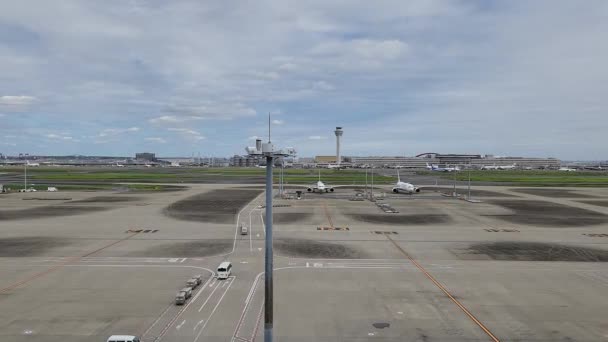 Japón Aeropuerto Haneda Septiembre 2022 — Vídeos de Stock