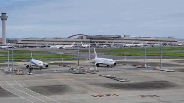Japão Aeroporto Haneda Setembro 2022 — Vídeo de Stock
