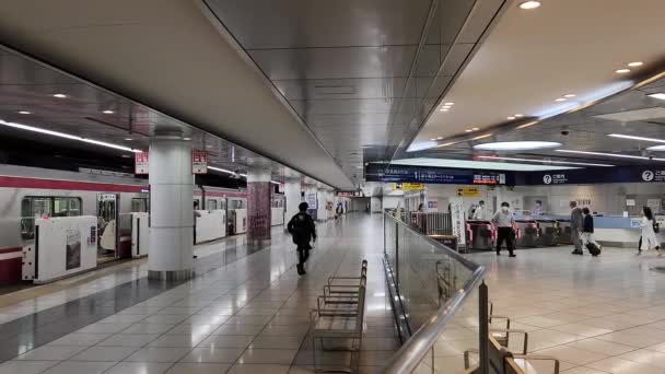 Estação Tokyo Haneda Airport Terminal — Vídeo de Stock