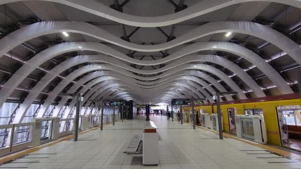 Tokio Metro Shibuya Stacja Wrzesień 2022 — Wideo stockowe