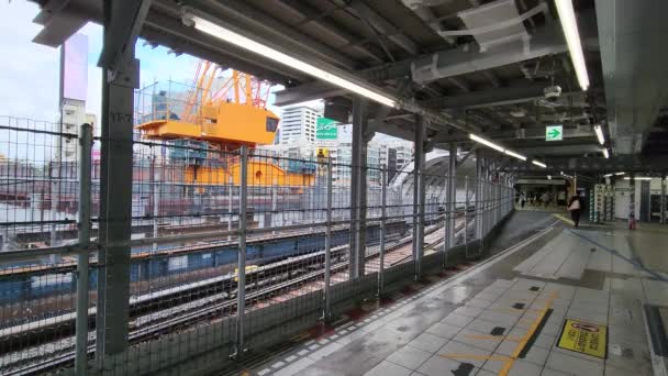 Tokyo Metro Shibuya Stasyonu Eylül 2022 — Stok video