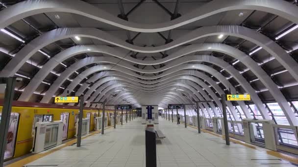 Estação Metro Shibuya Tóquio Setembro 2022 — Vídeo de Stock
