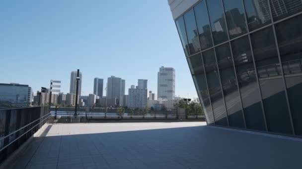 Tokio Ariake Arena Wczesnym Rankiem 2022 — Wideo stockowe