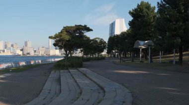 Tokyo Odaiba Shiokaze Parkı Sabah 2022
