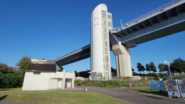 Tokió Wakasu Kaihin Park 2022 Október — Stock videók