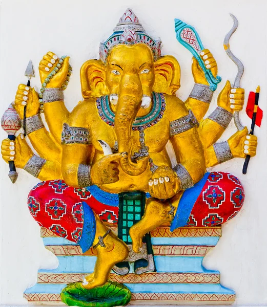 Ganesh is the god of India. Located in Thailand — Stock Photo, Image