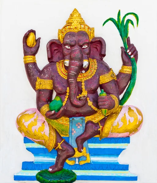 Ganesh is the god of India. Located in Thailand — Stock Photo, Image