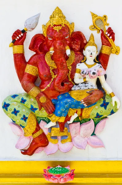Ganesh je Bůh, Indie. nachází se v Thajsku — Stock fotografie